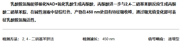 乳酸脫氫酶活性檢測(cè)試劑盒圖2 乳酸脫氫酶活性檢測(cè)試劑盒圖2